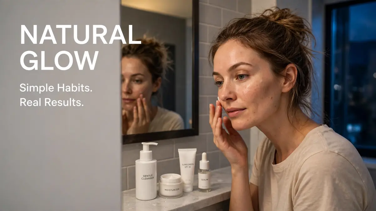 The Ultimate Guide to Glowing Skin: Simple Habits for a Healthy-Looking Complexion