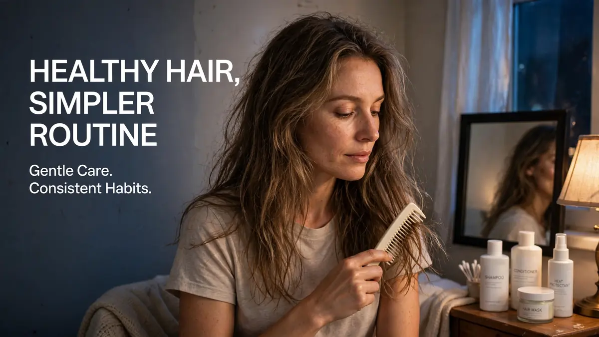 How to Build a Simple Hair Care Routine for Healthy, Shiny Hair