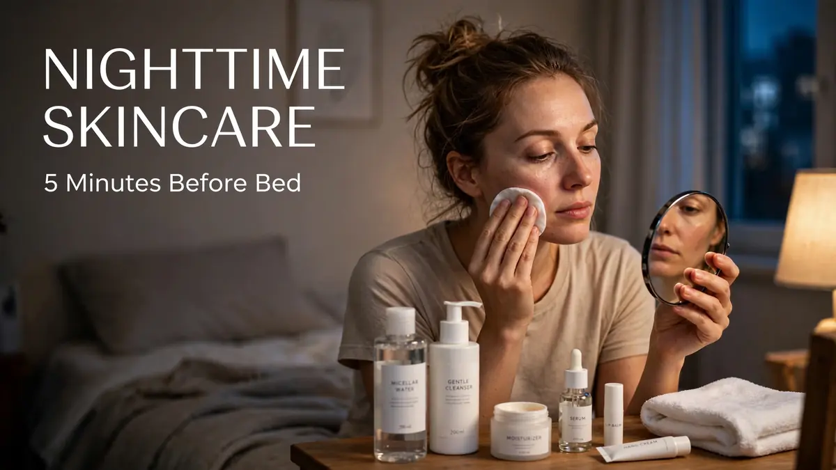 How to Build a Simple Nighttime Beauty Routine for Healthier-Looking Skin