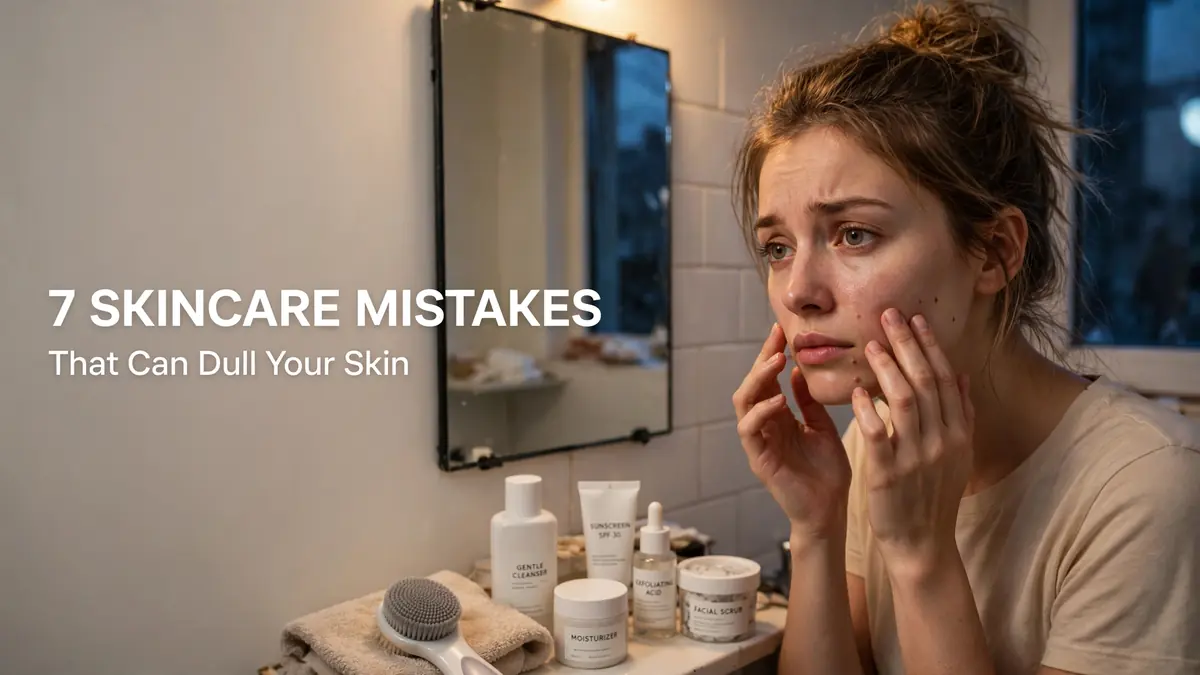 7 Simple Skincare Mistakes That May Be Making Your Skin Look Dull