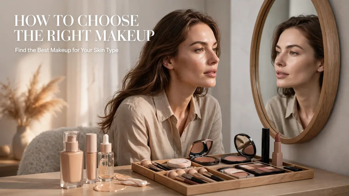 How to Choose the Best Makeup Products for Your Skin Type